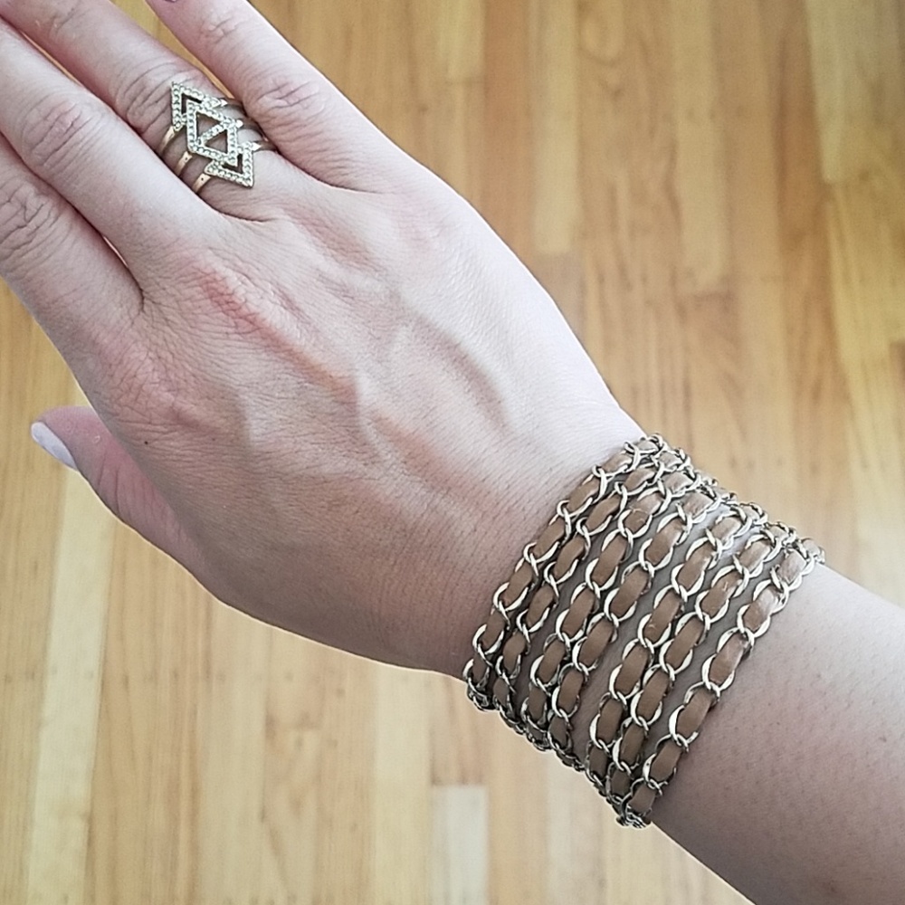NEW Tan Wrap Bracelet